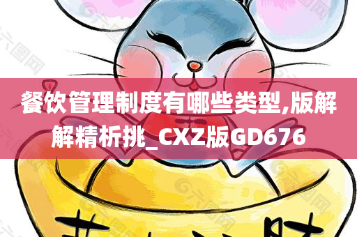 餐饮管理制度有哪些类型,版解解精析挑_CXZ版GD676