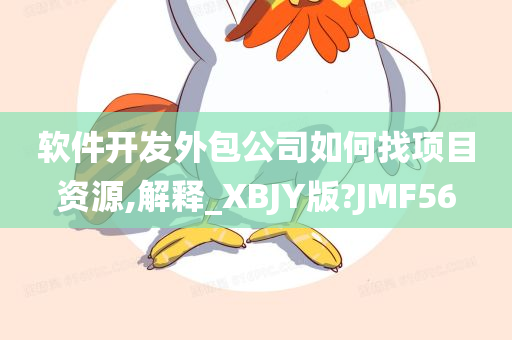 软件开发外包公司如何找项目资源,解释_XBJY版?JMF56