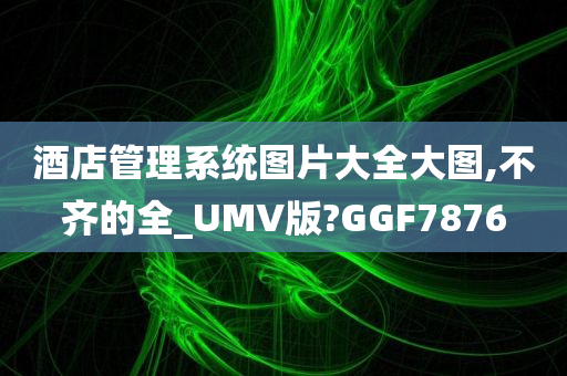 酒店管理系统图片大全大图,不齐的全_UMV版?GGF7876