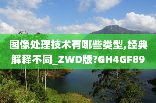 图像处理技术有哪些类型,经典解释不同_ZWD版?GH4GF89