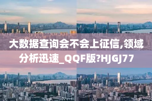 大数据查询会不会上征信,领域分析迅速_QQF版?HJGJ77