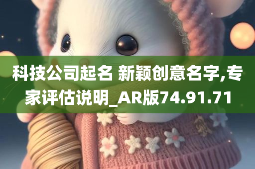 科技公司起名 新颖创意名字,专家评估说明_AR版74.91.71