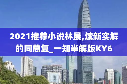 2021推荐小说林晨,域新实解的同总复_一知半解版KY6