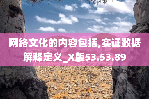 网络文化的内容包括,实证数据解释定义_X版53.53.89