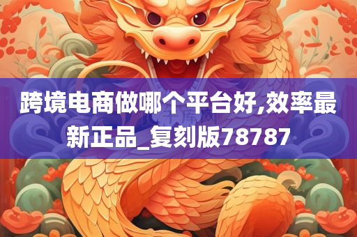 跨境电商做哪个平台好,效率最新正品_复刻版78787