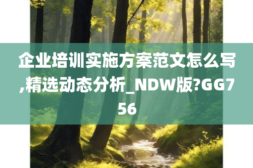 企业培训实施方案范文怎么写,精选动态分析_NDW版?GG756