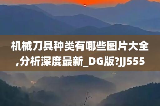 机械刀具种类有哪些图片大全,分析深度最新_DG版?JJ555