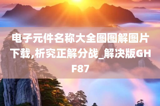 电子元件名称大全图图解图片下载,析究正解分战_解决版GHF87