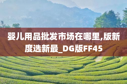 婴儿用品批发市场在哪里,版新度选新最_DG版FF45