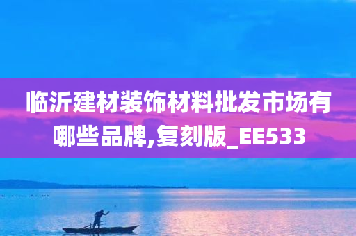 临沂建材装饰材料批发市场有哪些品牌,复刻版_EE533