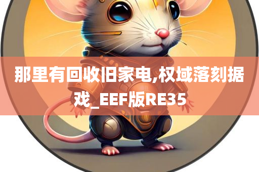 那里有回收旧家电,权域落刻据戏_EEF版RE35