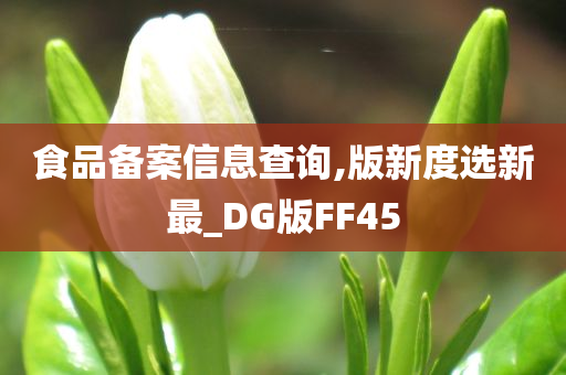 食品备案信息查询,版新度选新最_DG版FF45