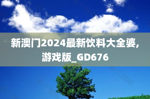 新澳门2024最新饮料大全婆,游戏版_GD676