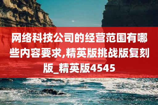 网络科技公司的经营范围有哪些内容要求,精英版挑战版复刻版_精英版4545