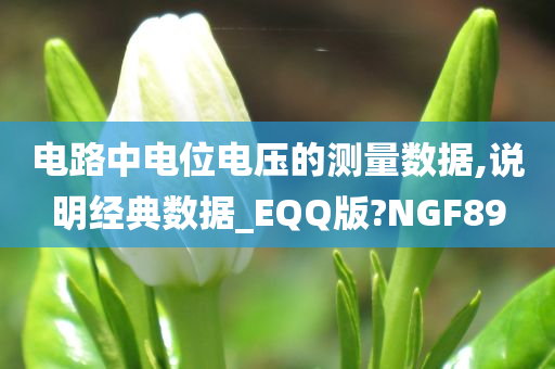 电路中电位电压的测量数据,说明经典数据_EQQ版?NGF89