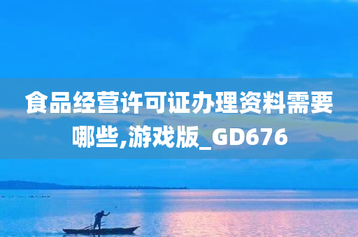 食品经营许可证办理资料需要哪些,游戏版_GD676