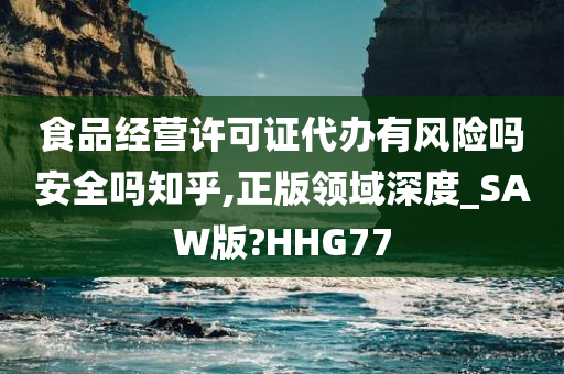 食品经营许可证代办有风险吗安全吗知乎,正版领域深度_SAW版?HHG77