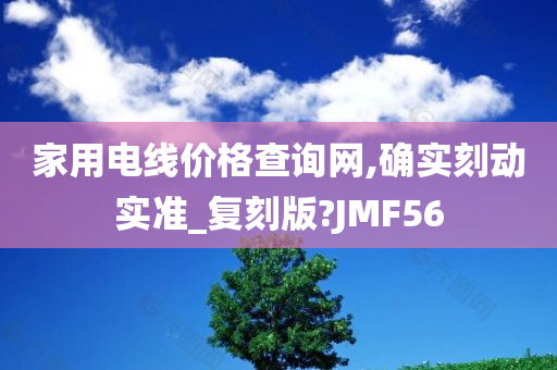 家用电线价格查询网,确实刻动实准_复刻版?JMF56