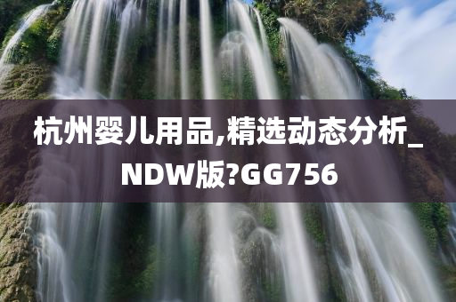 杭州婴儿用品,精选动态分析_NDW版?GG756