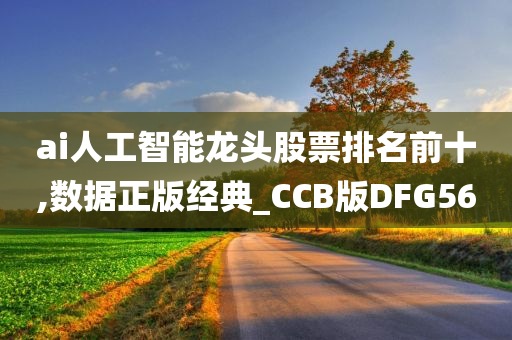 ai人工智能龙头股票排名前十,数据正版经典_CCB版DFG56