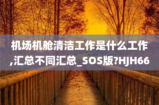 机场机舱清洁工作是什么工作,汇总不同汇总_SOS版?HJH66