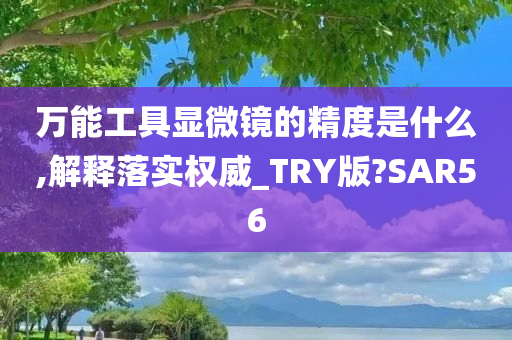 万能工具显微镜的精度是什么,解释落实权威_TRY版?SAR56