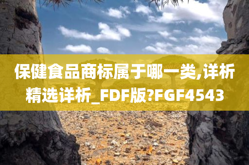 保健食品商标属于哪一类,详析精选详析_FDF版?FGF4543