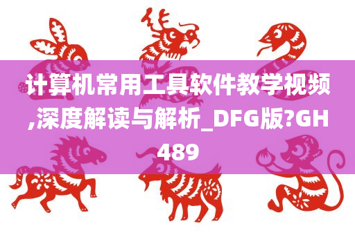 计算机常用工具软件教学视频,深度解读与解析_DFG版?GH489