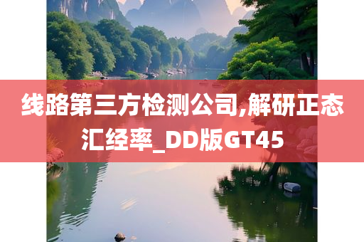 线路第三方检测公司,解研正态汇经率_DD版GT45