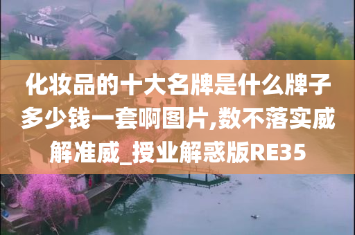 化妆品的十大名牌是什么牌子多少钱一套啊图片,数不落实威解准威_授业解惑版RE35