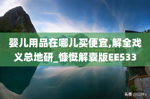 婴儿用品在哪儿买便宜,解全戏义总地研_慷慨解囊版EE533