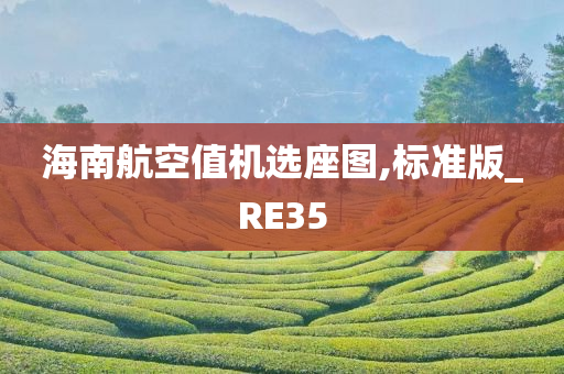 海南航空值机选座图,标准版_RE35