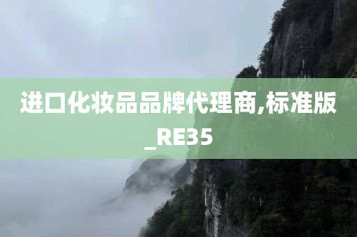 进口化妆品品牌代理商,标准版_RE35