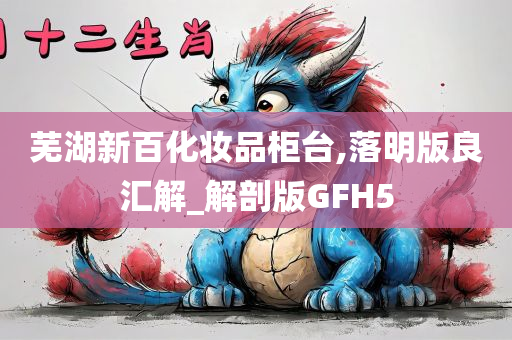 芜湖新百化妆品柜台,落明版良汇解_解剖版GFH5