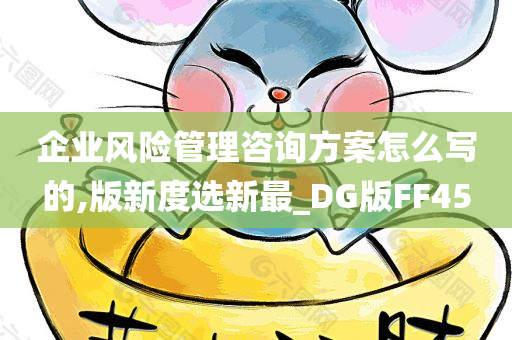 企业风险管理咨询方案怎么写的,版新度选新最_DG版FF45