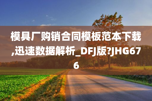 模具厂购销合同模板范本下载,迅速数据解析_DFJ版?JHG676