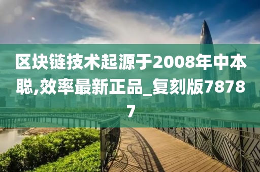 区块链技术起源于2008年中本聪,效率最新正品_复刻版78787