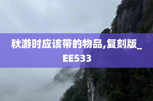 秋游时应该带的物品,复刻版_EE533