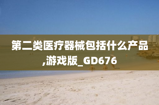 第二类医疗器械包括什么产品,游戏版_GD676