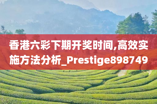 香港六彩下期开奖时间,高效实施方法分析_Prestige898749