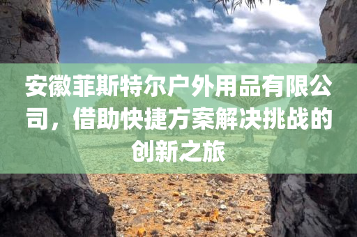 安徽菲斯特尔户外用品有限公司，借助快捷方案解决挑战的创新之旅