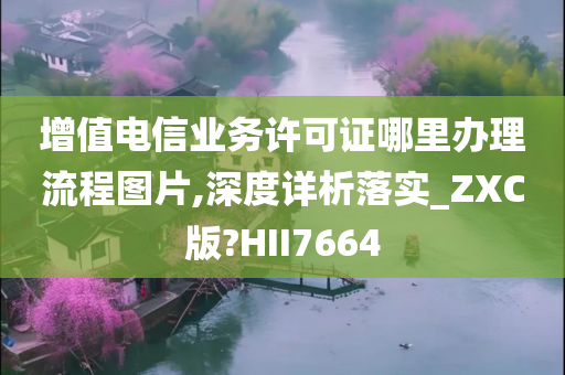 增值电信业务许可证哪里办理流程图片,深度详析落实_ZXC版?HII7664