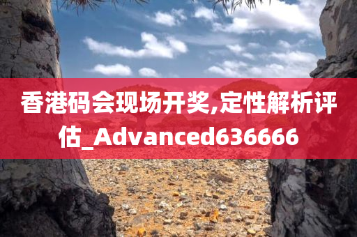 香港码会现场开奖,定性解析评估_Advanced636666