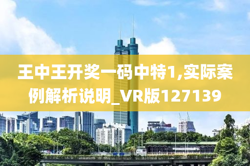 王中王开奖一码中特1,实际案例解析说明_VR版127139