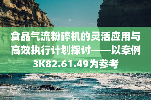 食品气流粉碎机的灵活应用与高效执行计划探讨——以案例3K82.61.49为参考