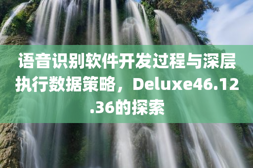 语音识别软件开发过程与深层执行数据策略，Deluxe46.12.36的探索