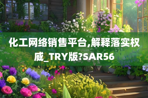 化工网络销售平台,解释落实权威_TRY版?SAR56