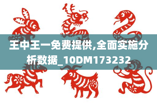 王中王一免费提供,全面实施分析数据_10DM173232