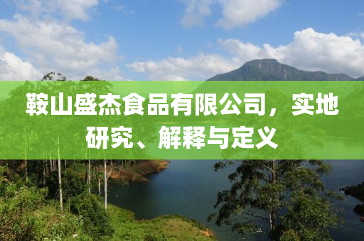 鞍山盛杰食品有限公司，实地研究、解释与定义