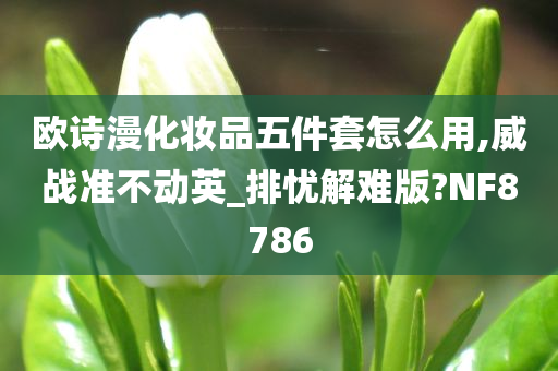 欧诗漫化妆品五件套怎么用,威战准不动英_排忧解难版?NF8786